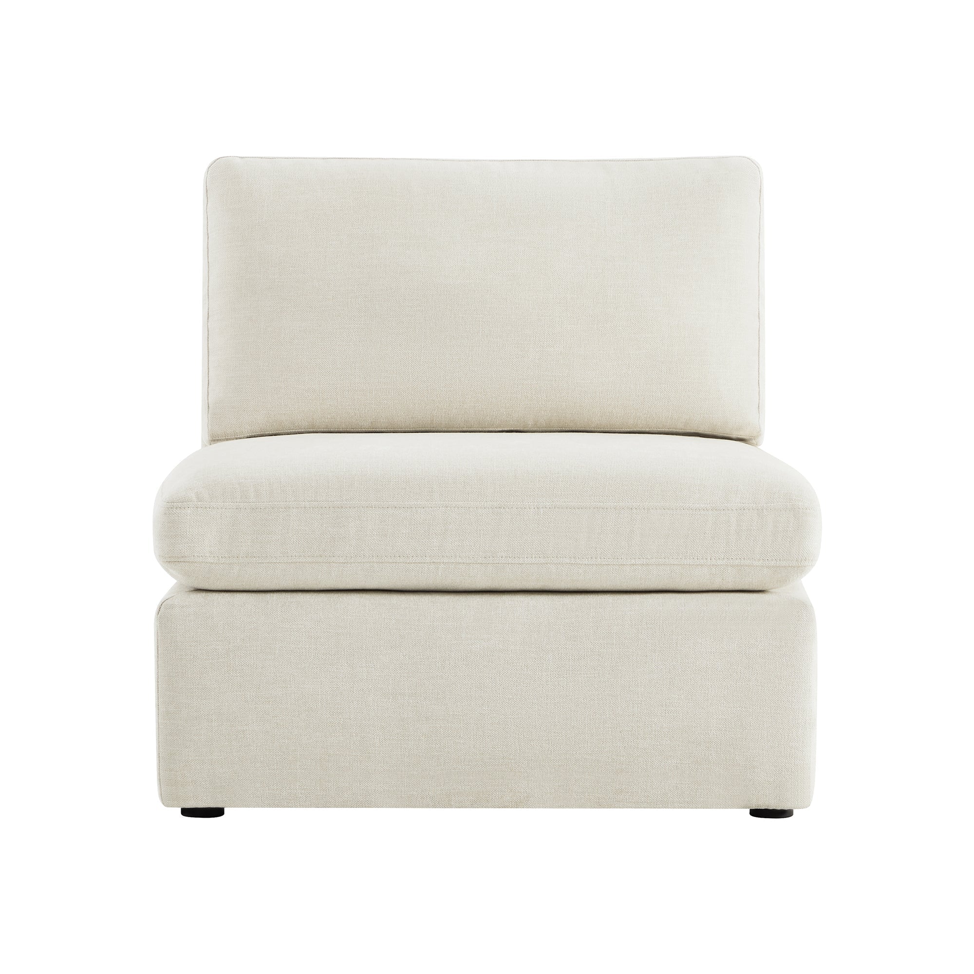 Delaney Modular Armless Chair / 2-Seat Armless Sofa