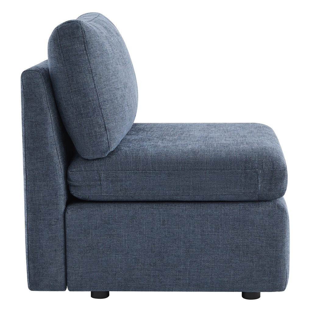 Delaney Modular Armless Chair / 2-Seat Armless Sofa