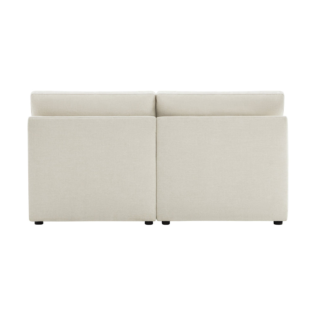 Delaney Modular Armless Chair / 2-Seat Armless Sofa