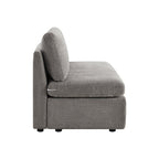 Delaney Modular Armless Chair / 2-Seat Armless Sofa