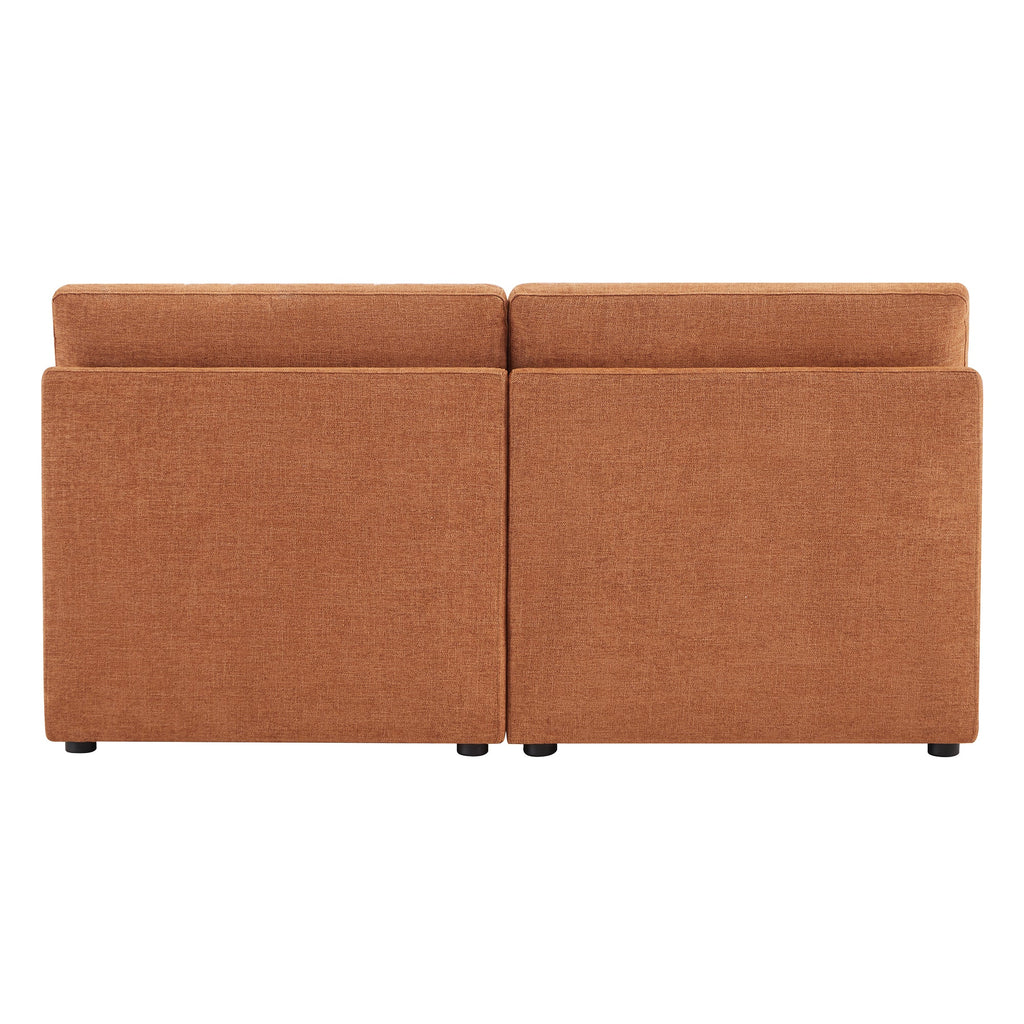 Delaney Modular Armless Chair / 2-Seat Armless Sofa