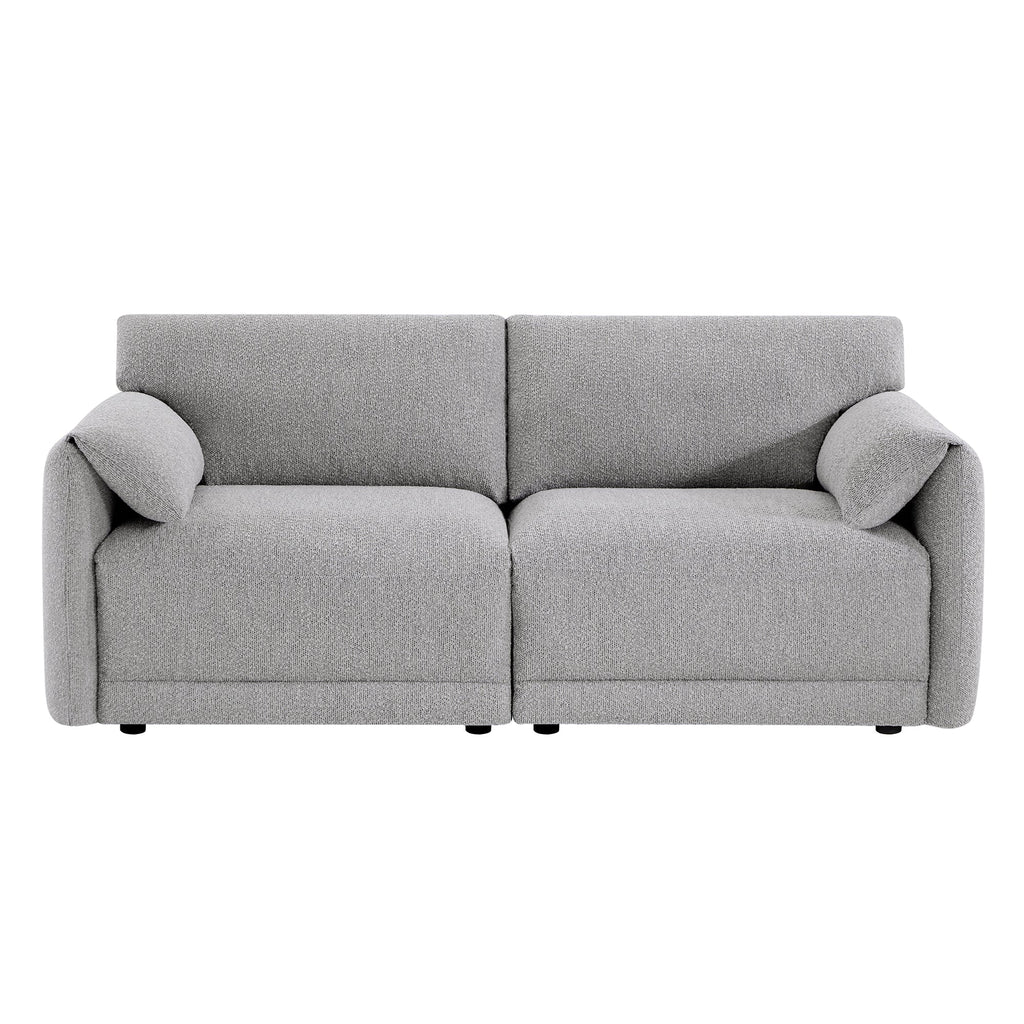 Josie Performance Boucle 2-Piece Modular Sofa  (80.3'')