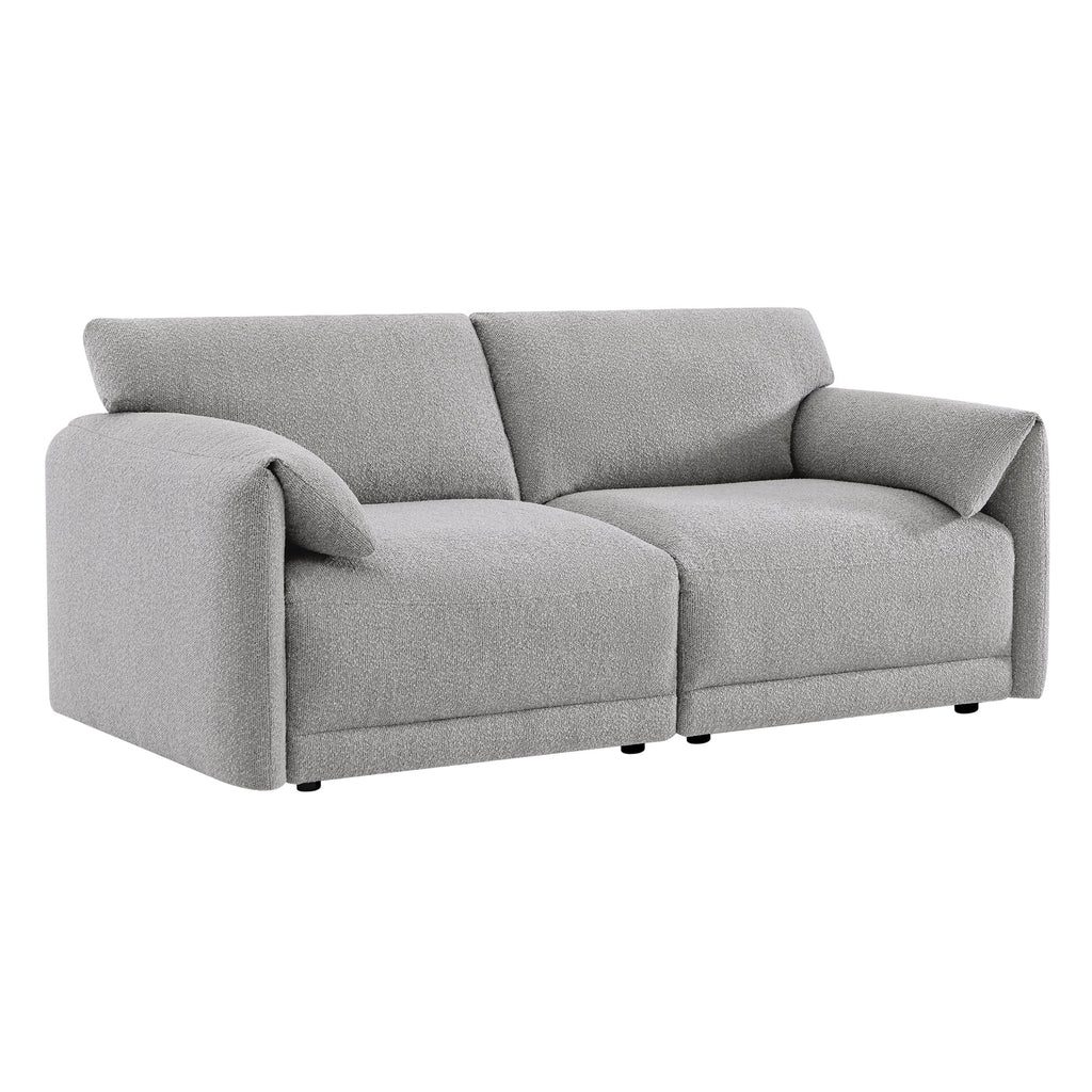 Josie Performance Boucle 2-Piece Modular Sofa  (80.3'')