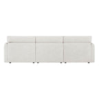Josie Performance Boucle 3-Piece Modular Sofa  (115.7'')