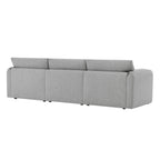 Josie Performance Boucle 3-Piece Modular Sofa  (115.7'')