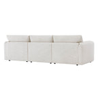 Josie Performance Boucle 3-Piece Modular Sofa  (115.7'')