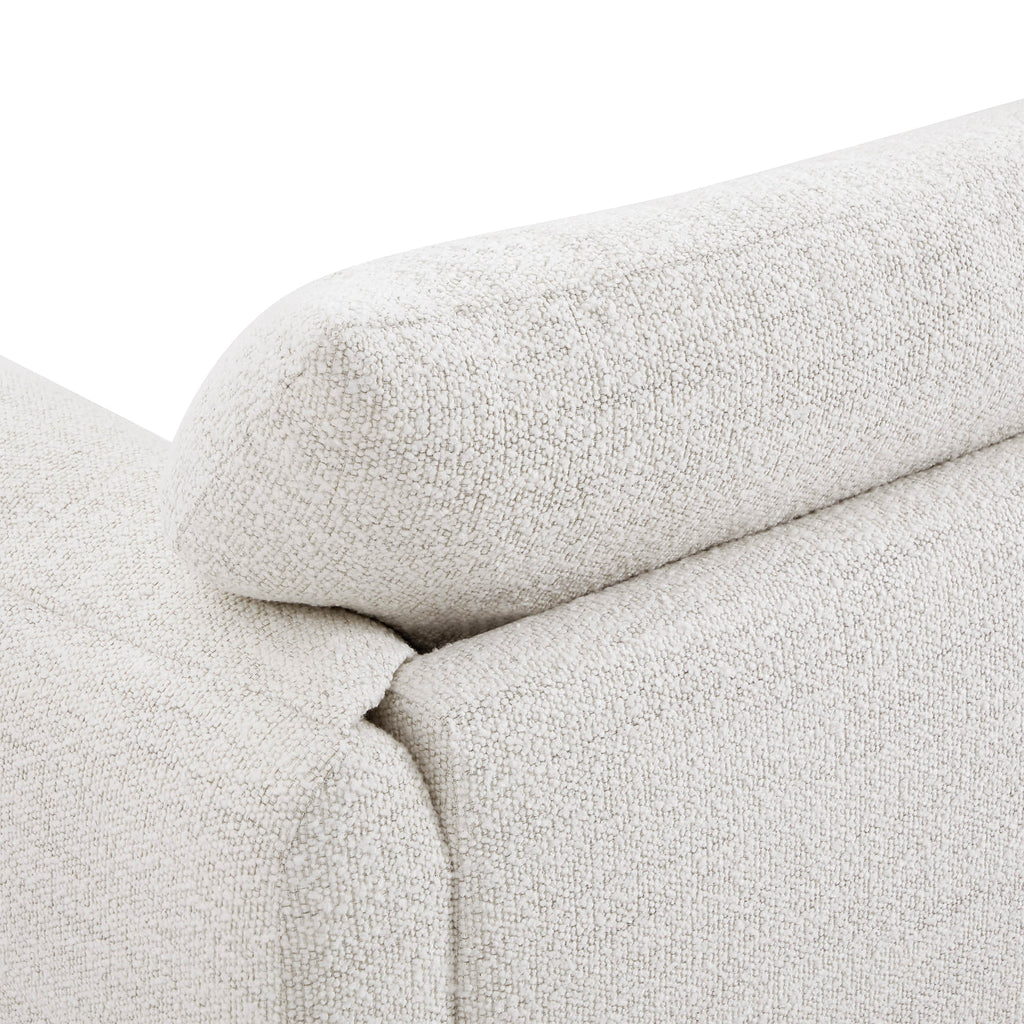 Josie Performance Boucle 3-Piece Modular Sofa  (115.7'')