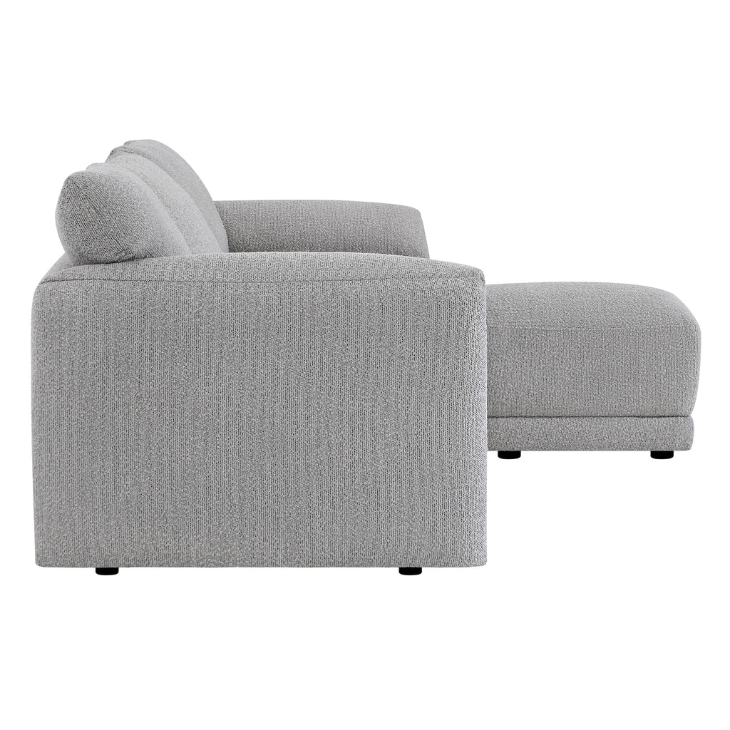 Josie Performance Boucle 4-Piece Modular Sectional (115.7'')