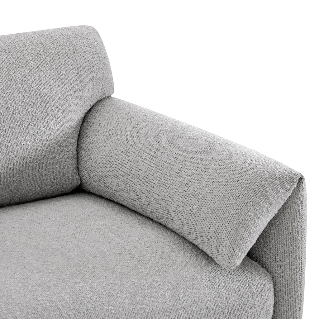 Josie Performance Boucle 4-Piece Modular Sectional (115.7'')