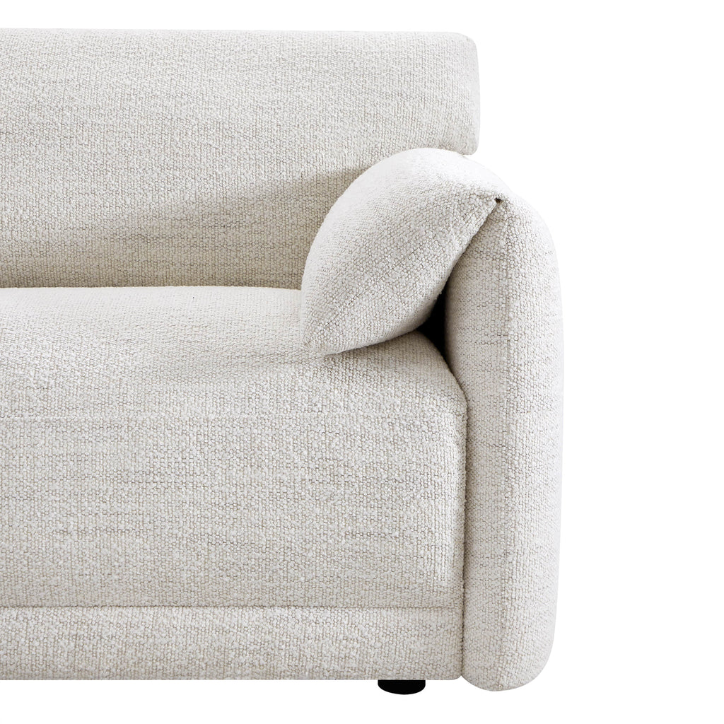 Josie Performance Boucle 4-Piece Modular Sectional (115.7'')