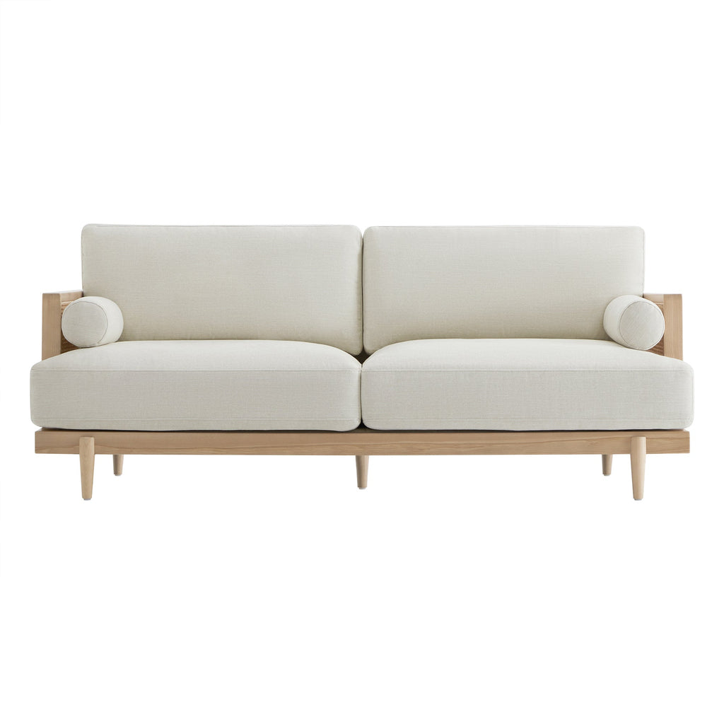 Julane Modern 3-Seater Cane Sofa (78.75'')