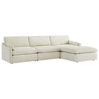 Kenna Modular 4 Seat Sofa-Chaise Sectional
