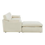 Kenna Modular 4 Seat Sofa-Chaise Sectional