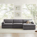 Kenna Modular 4 Seat Sofa-Chaise Sectional