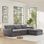 Kenna Modular 4 Seat Sofa-Chaise Sectional
