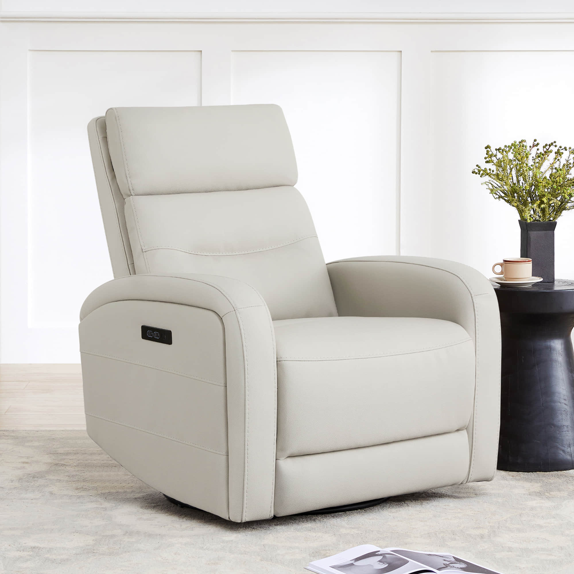 Theo Power Swivel Glider Recliner